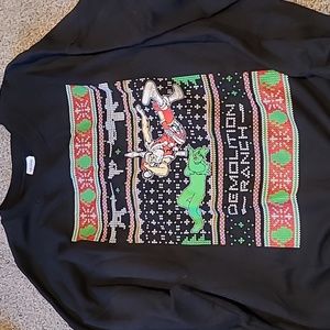 Demolition ranch Christmas sweater